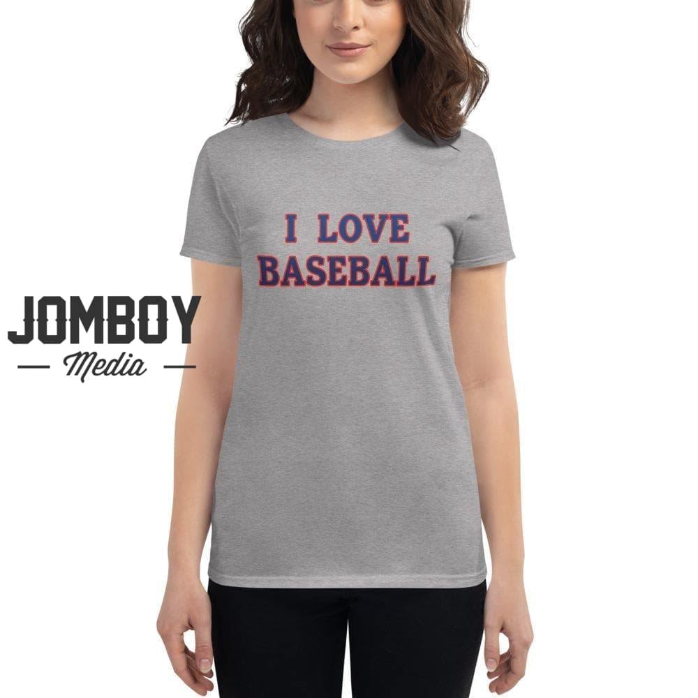 I Love Baseball | Bluejays | Women's T-Shirt - Jomboy Media