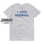 I Love Baseball | Rays | T-Shirt - Jomboy Media