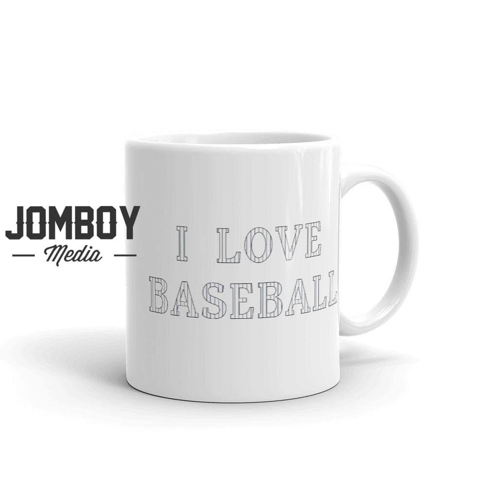 I Love Baseball - Mug - Jomboy Media