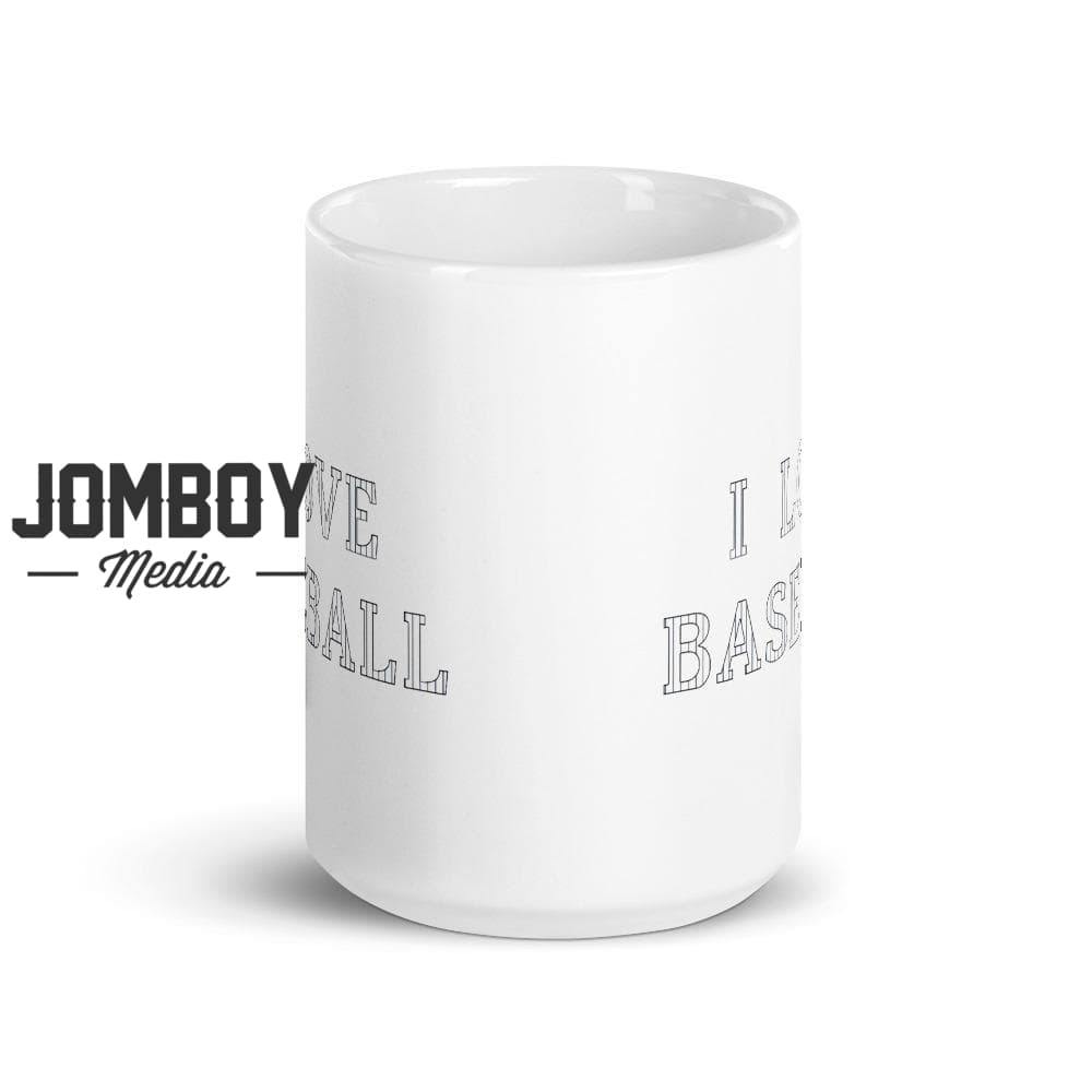 I Love Baseball - Mug - Jomboy Media