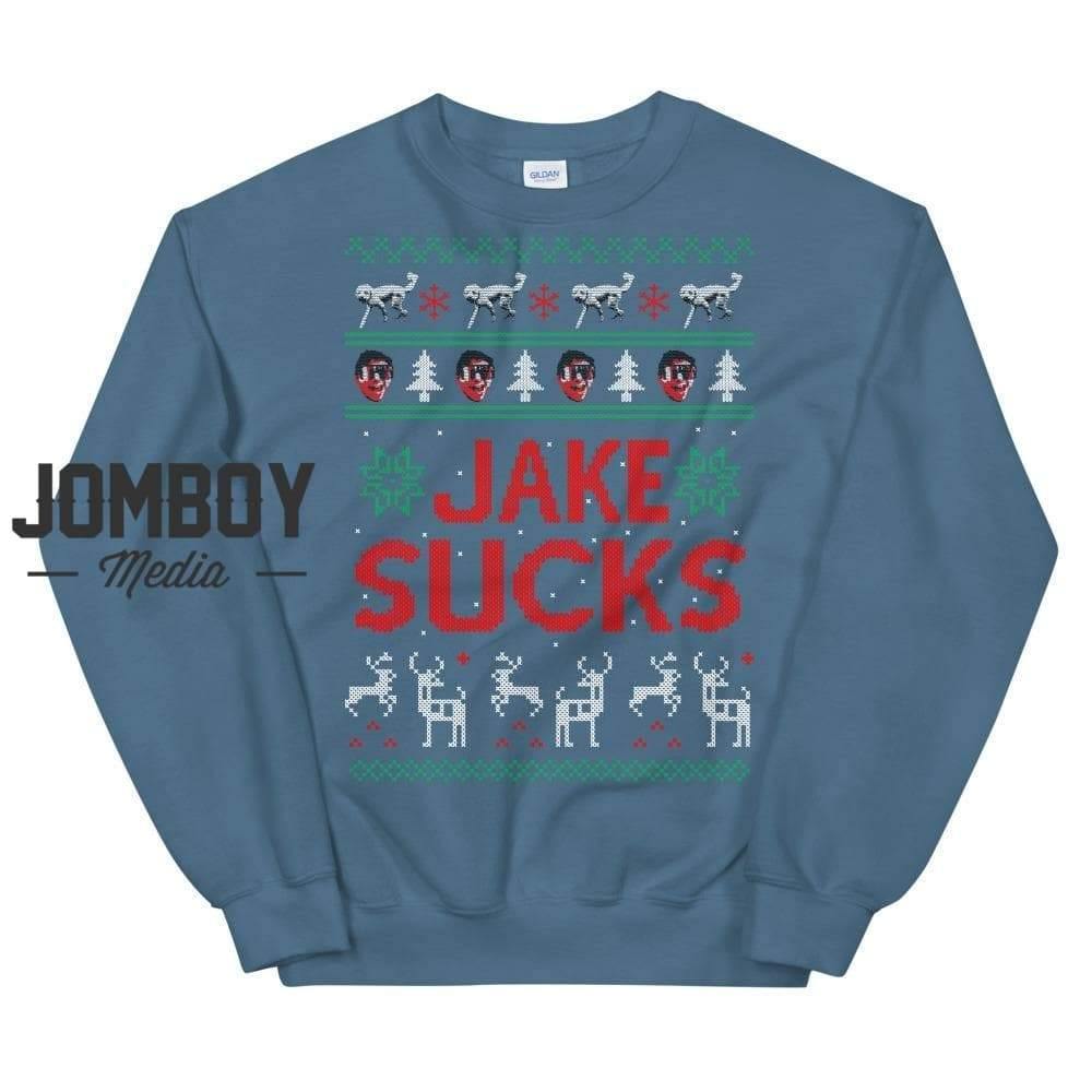 Jake Sucks | Winter Sweater - Jomboy Media