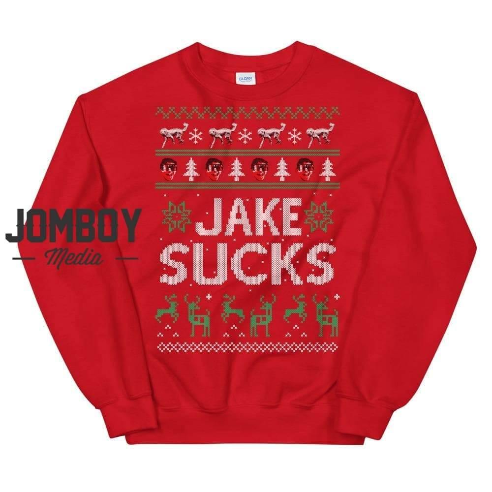 Jake Sucks | Winter Sweater - Jomboy Media