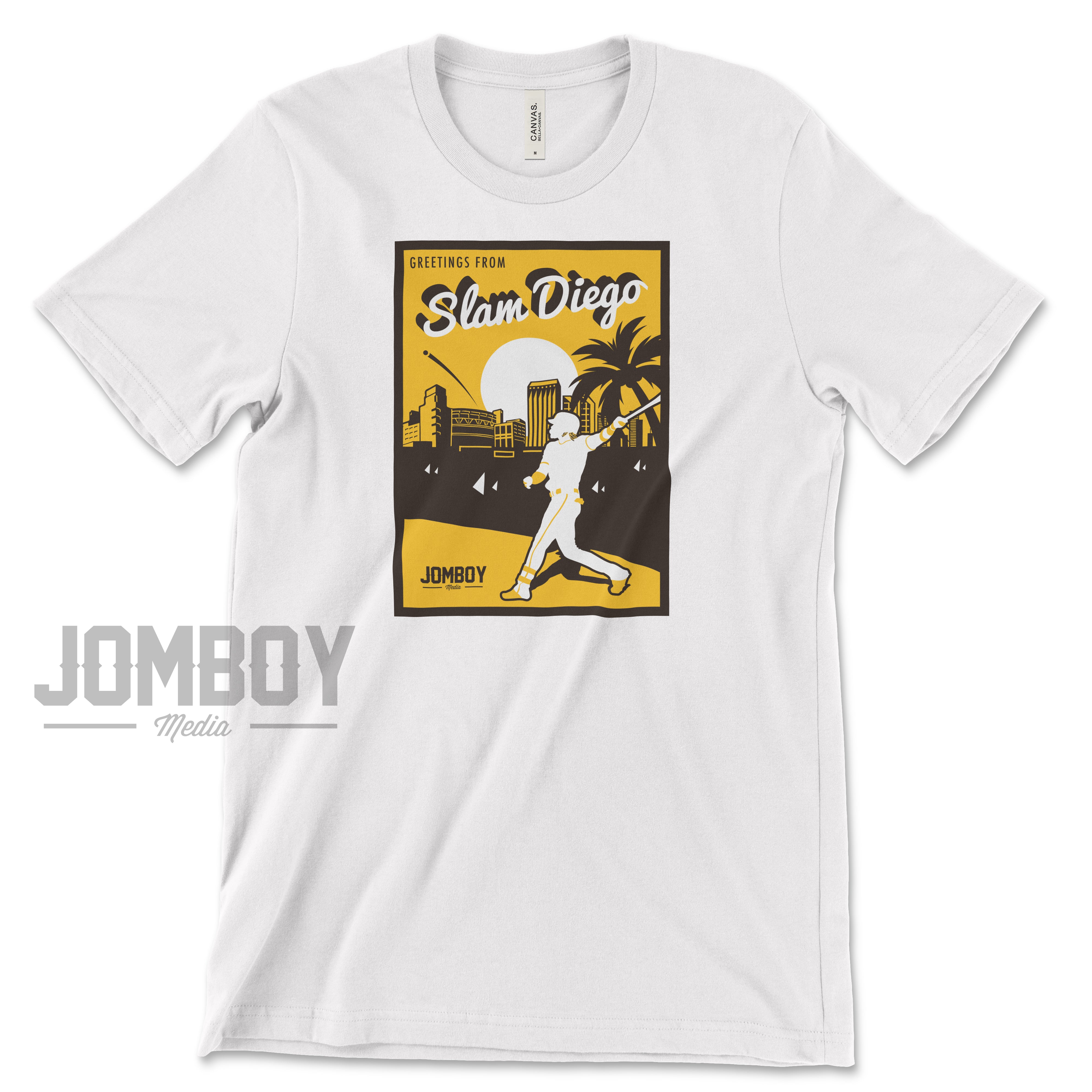 Slam Diego | T-Shirt | San Diego | Jomboy Media White / 2XL