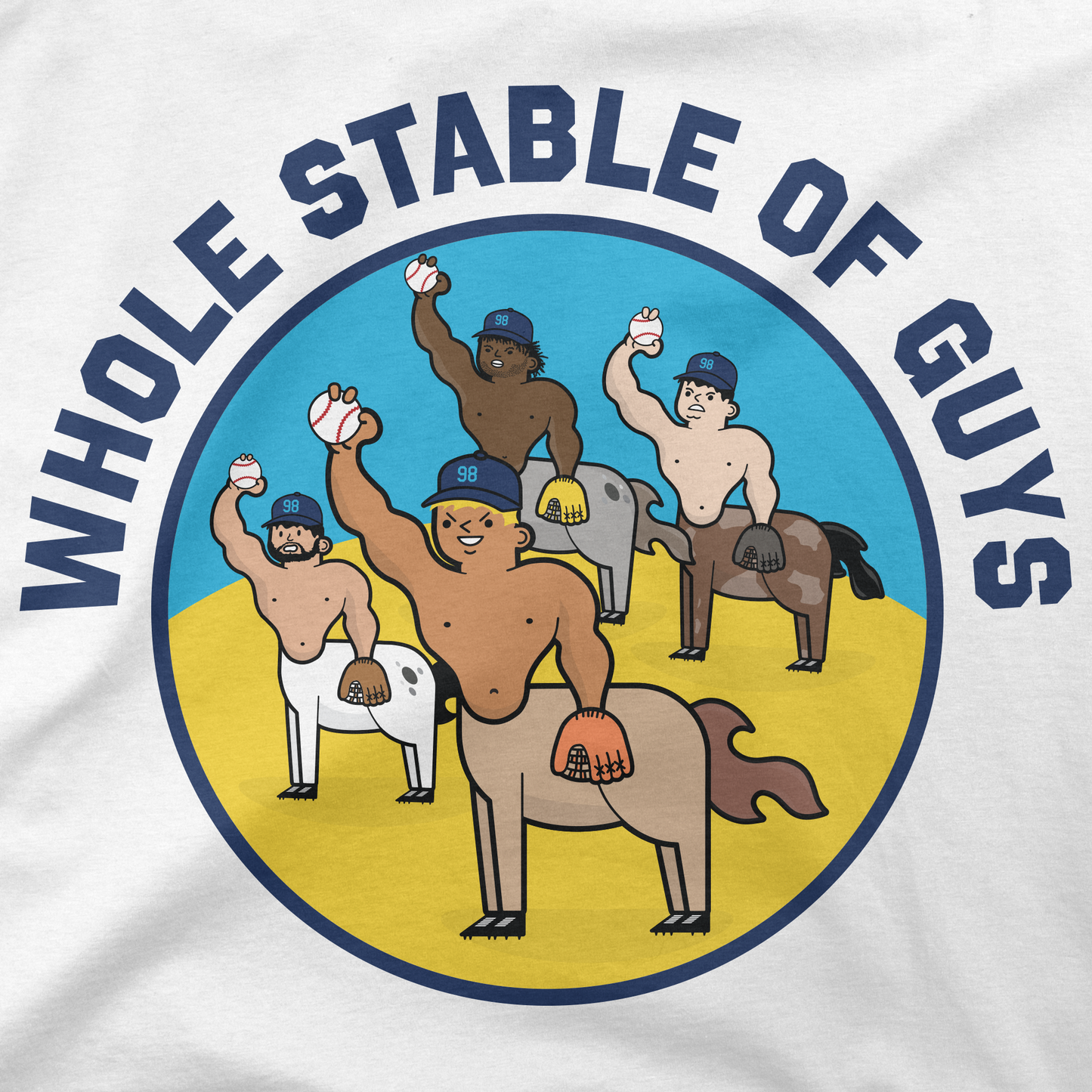 Whole Stable Of Guys | T-Shirt