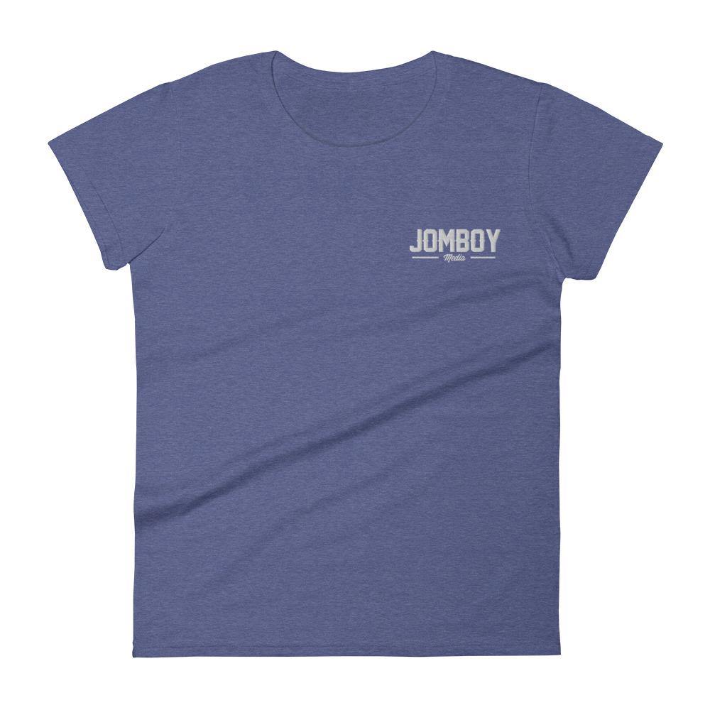 Jomboy Media | Embroidered Women's T-Shirt - Jomboy Media