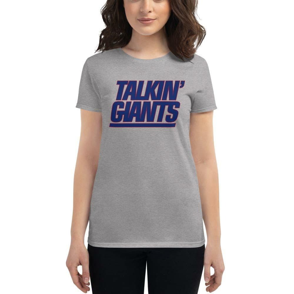 Talkin' Giants | Women's T-Shirt - Jomboy Media