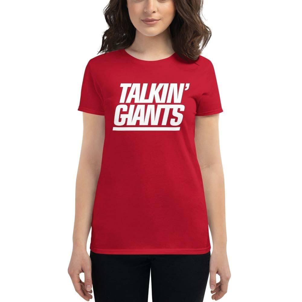 Talkin' Giants | Women's T-Shirt - Jomboy Media