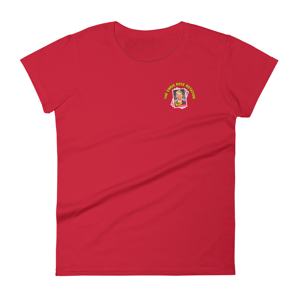 The Chris Rose Rotation | Cards | Women's T-Shirt