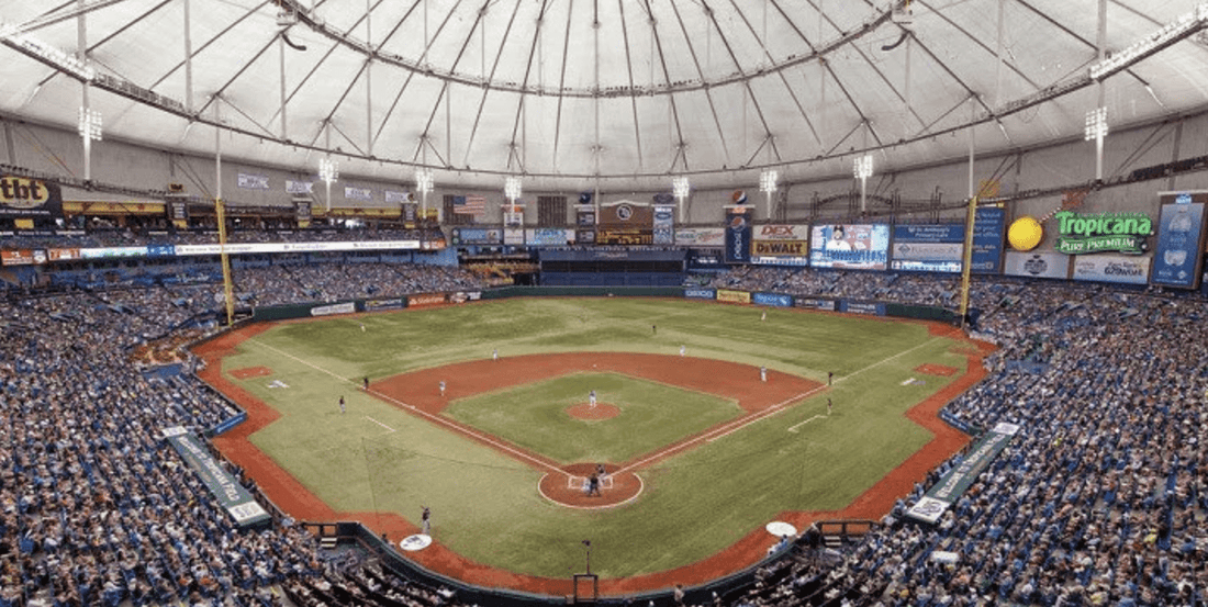 I made a Trip to the Trop. Speakers, Stained Turf, Shitty Stadium. - Jomboy Media