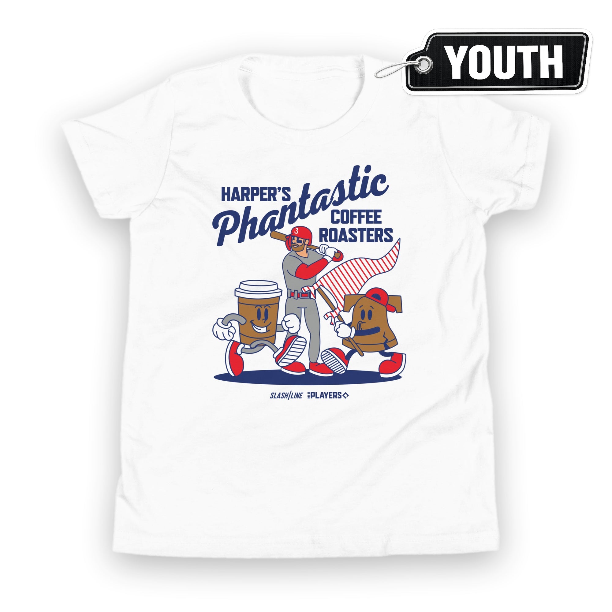 Bryce Harper - Superstar Cartoon Youth Tee