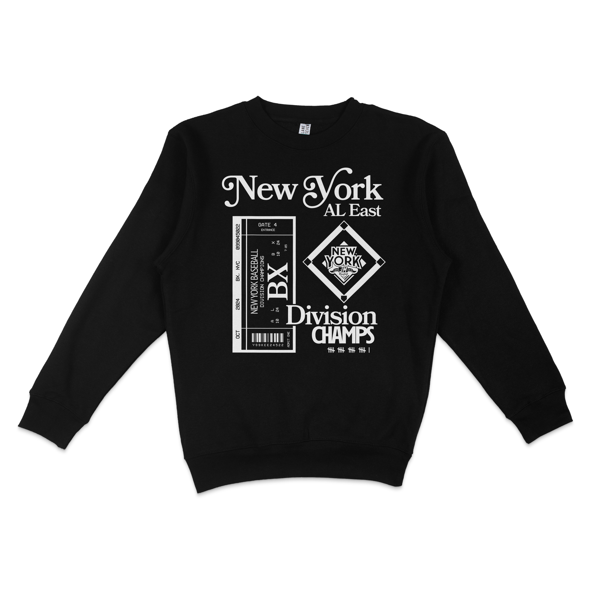 NYY Division Champions | Crewneck Sweatshirt | Premium 50/50 Blend