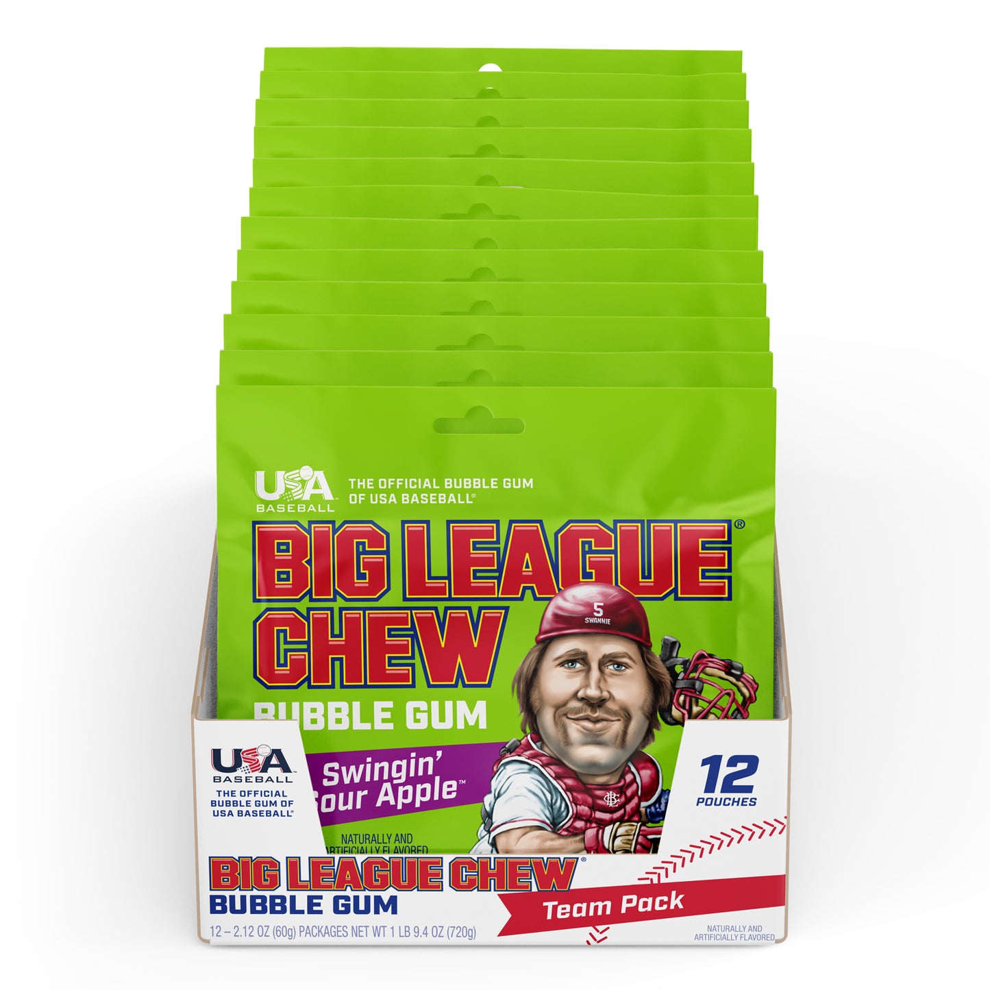 Big League Chew Bubble Gum 12-Pack