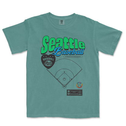 SEATTLE BASEBALL PRIDE | Comfort Colors Vintage Tee