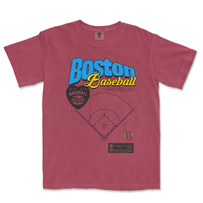 BOSTON BASEBALL PRIDE | Comfort Colors Vintage Tee