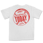 Baseball Today | Red Monochrome | Comfort Colors Vintage Tee