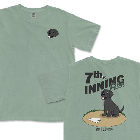 Black Lab —  7th-Inning Fetch Cartoons