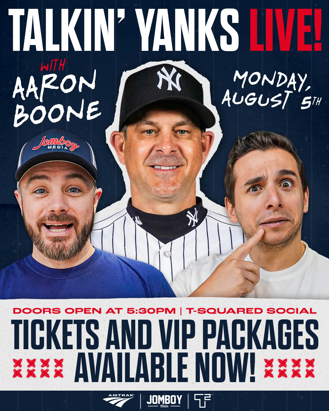Talkin' Yanks Live! w/ Aaron Boone