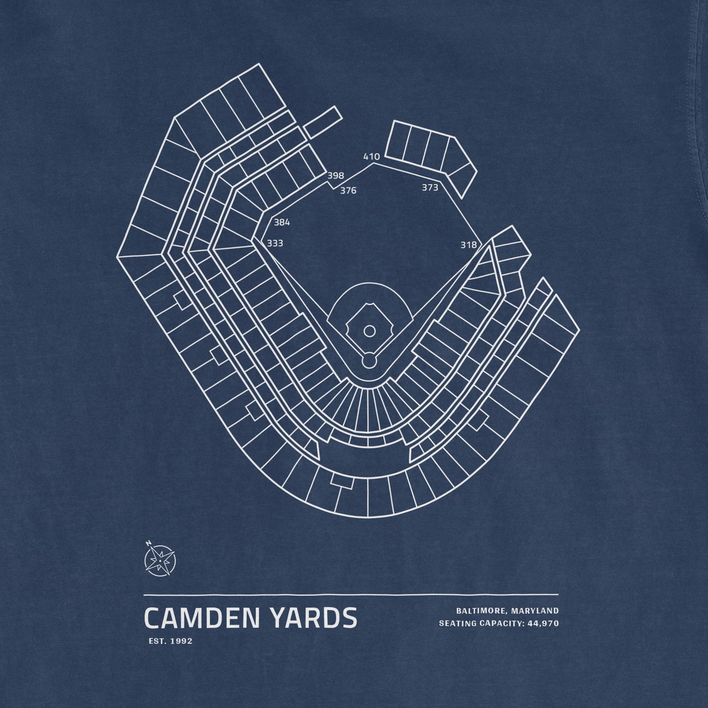 Camden Yards - Stadium Collection | Comfort Colors® Vintage Tee