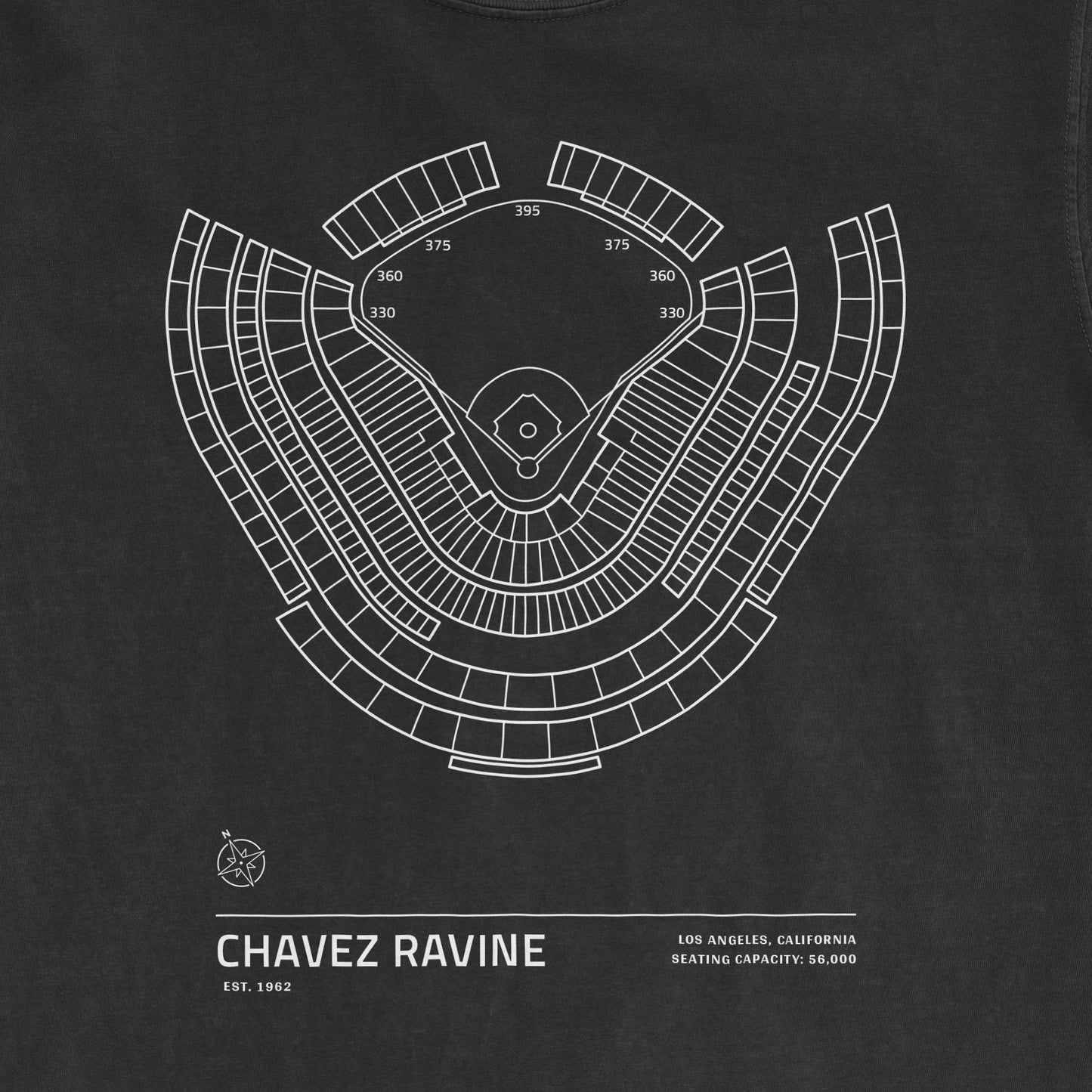 Chavez Ravine - Stadium Collection | Comfort Colors® Vintage Tee