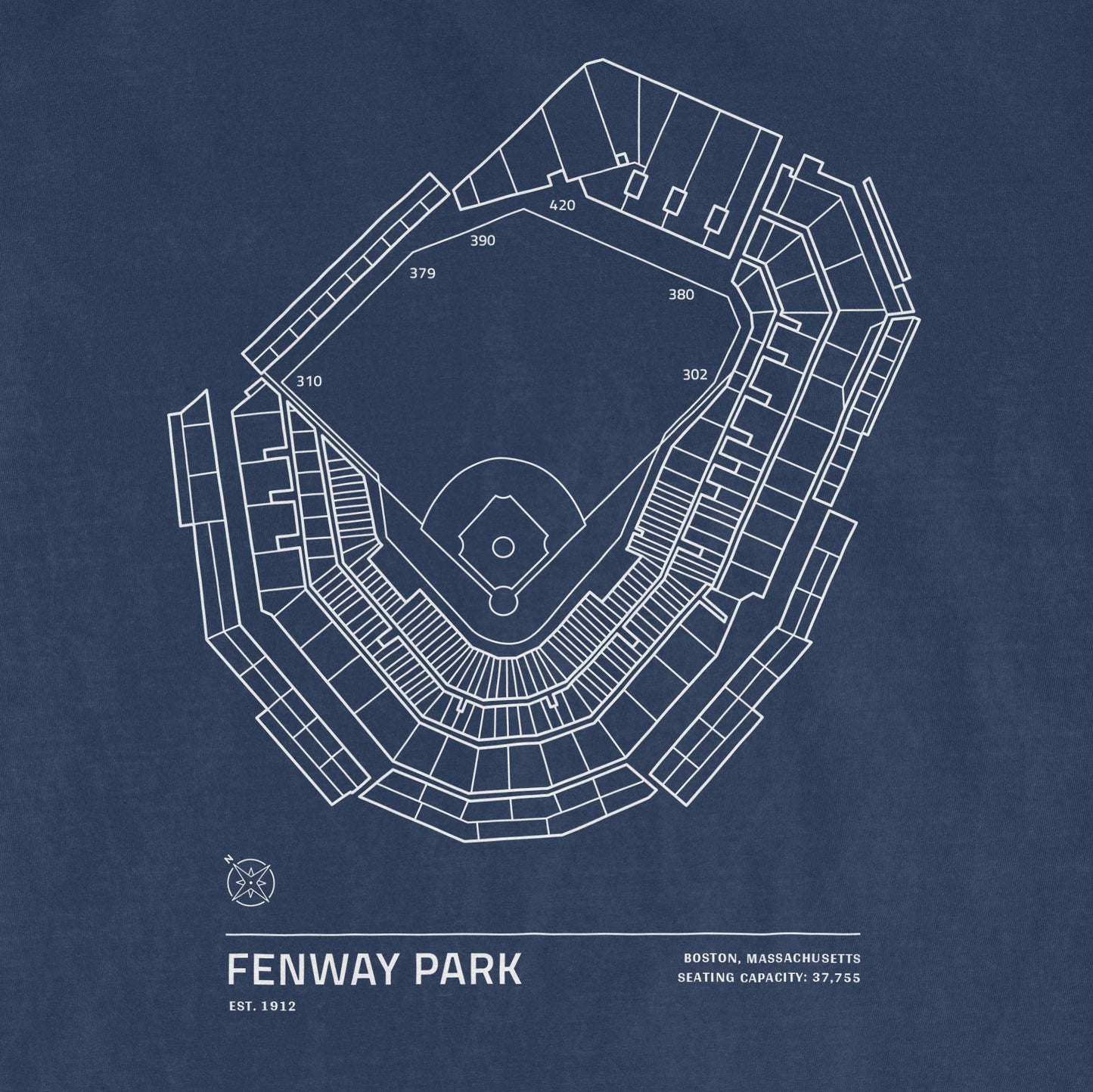 Fenway Park - Stadium Collection | Comfort Colors® Vintage Tee