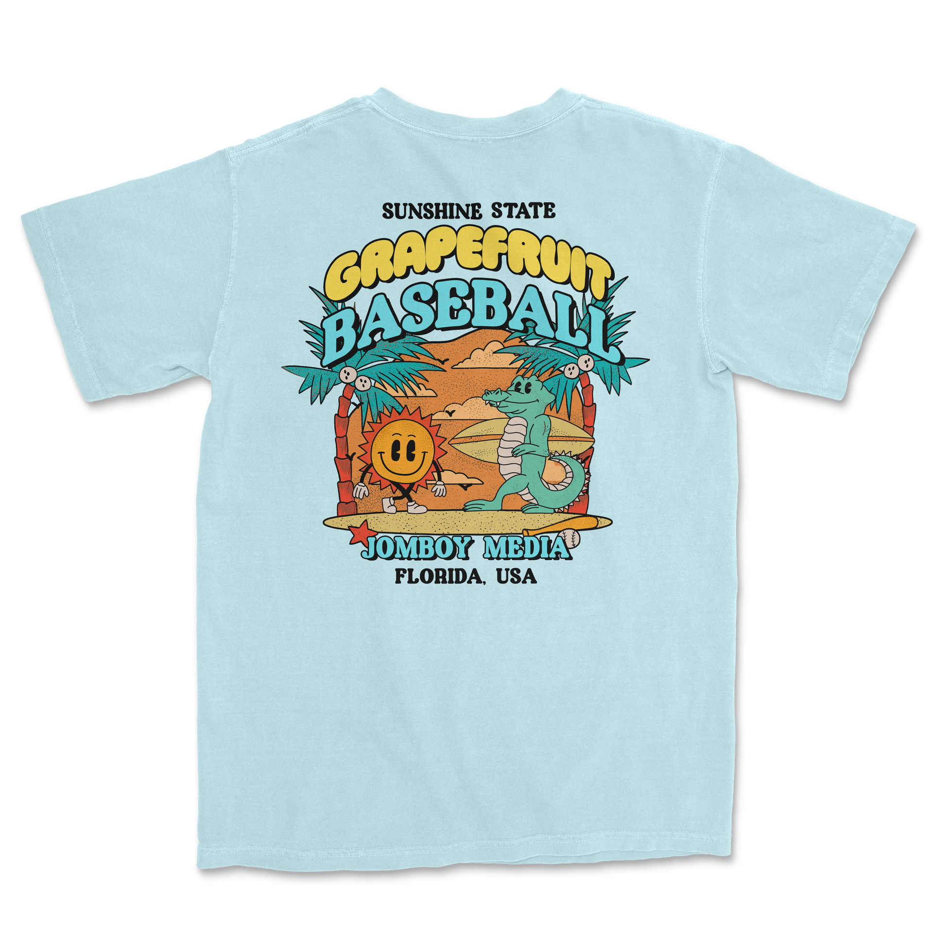 Grapefruit Baseball | Comfort Colors Tee | Premium Quality