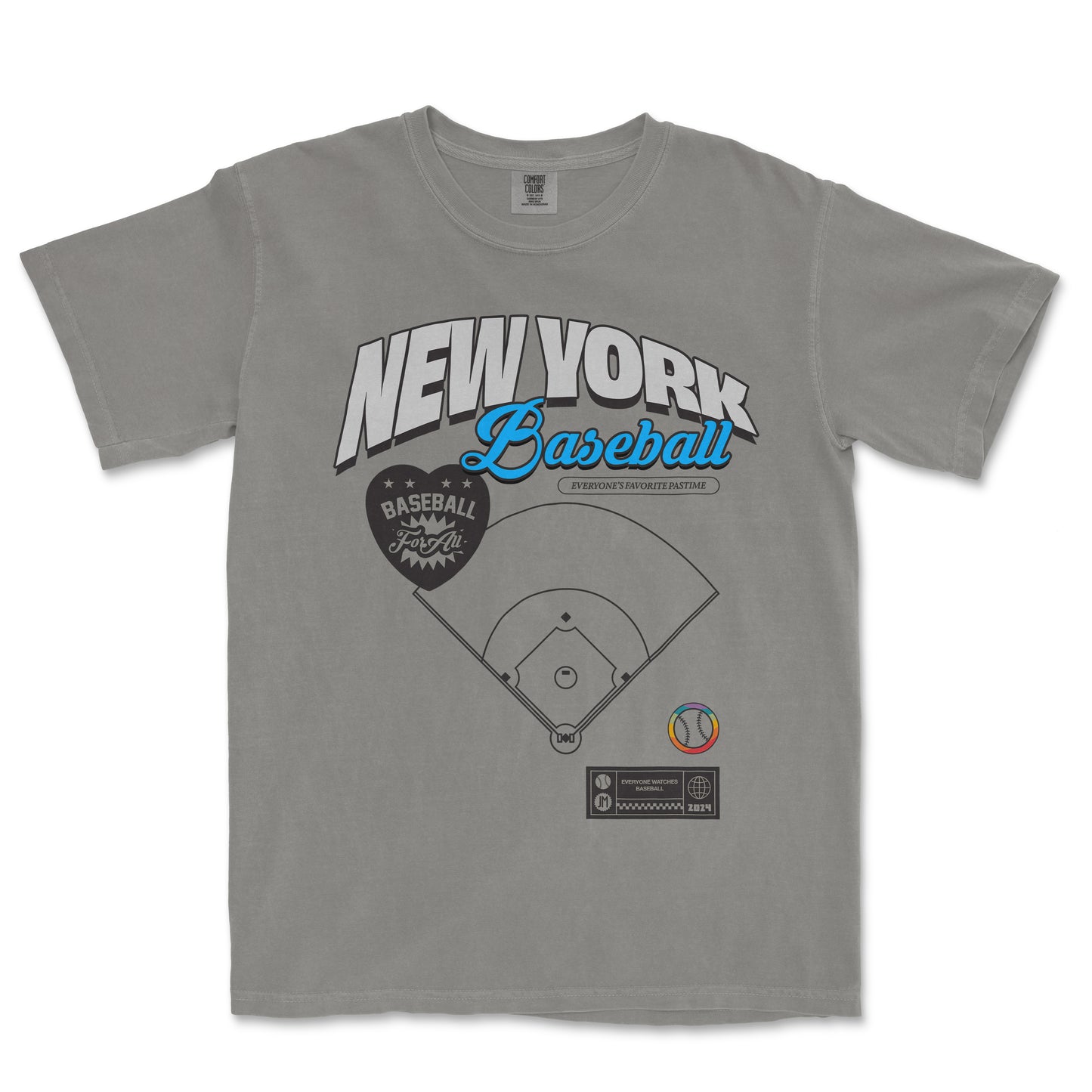 NEW YORK BASEBALL PRIDE | Comfort Colors Vintage Tee