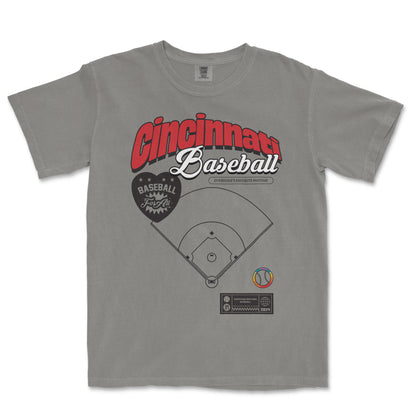 CINCINNATI BASEBALL PRIDE | Comfort Colors Vintage Tee