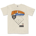 QUEENS BASEBALL PRIDE | Comfort Colors Vintage Tee