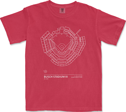 Busch Stadium III | Stadium Collection | Comfort Colors Vintage Tee