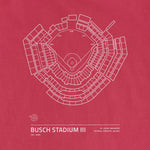 Busch Stadium III | Stadium Collection | Comfort Colors Vintage Tee