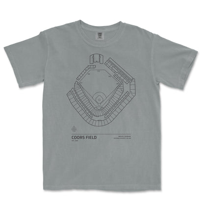 Coors Field - Stadium Collection | Comfort Colors Tee