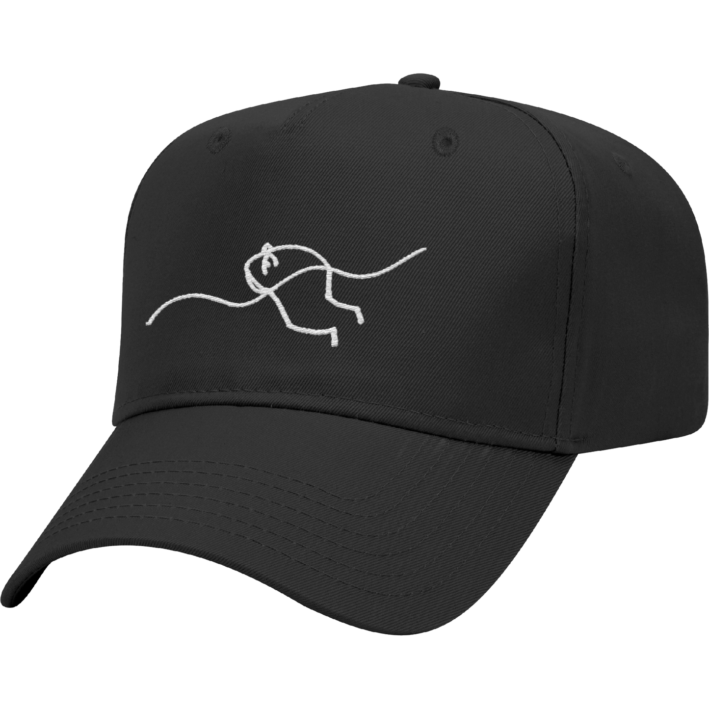 Man Half Empty Squigle | Hat