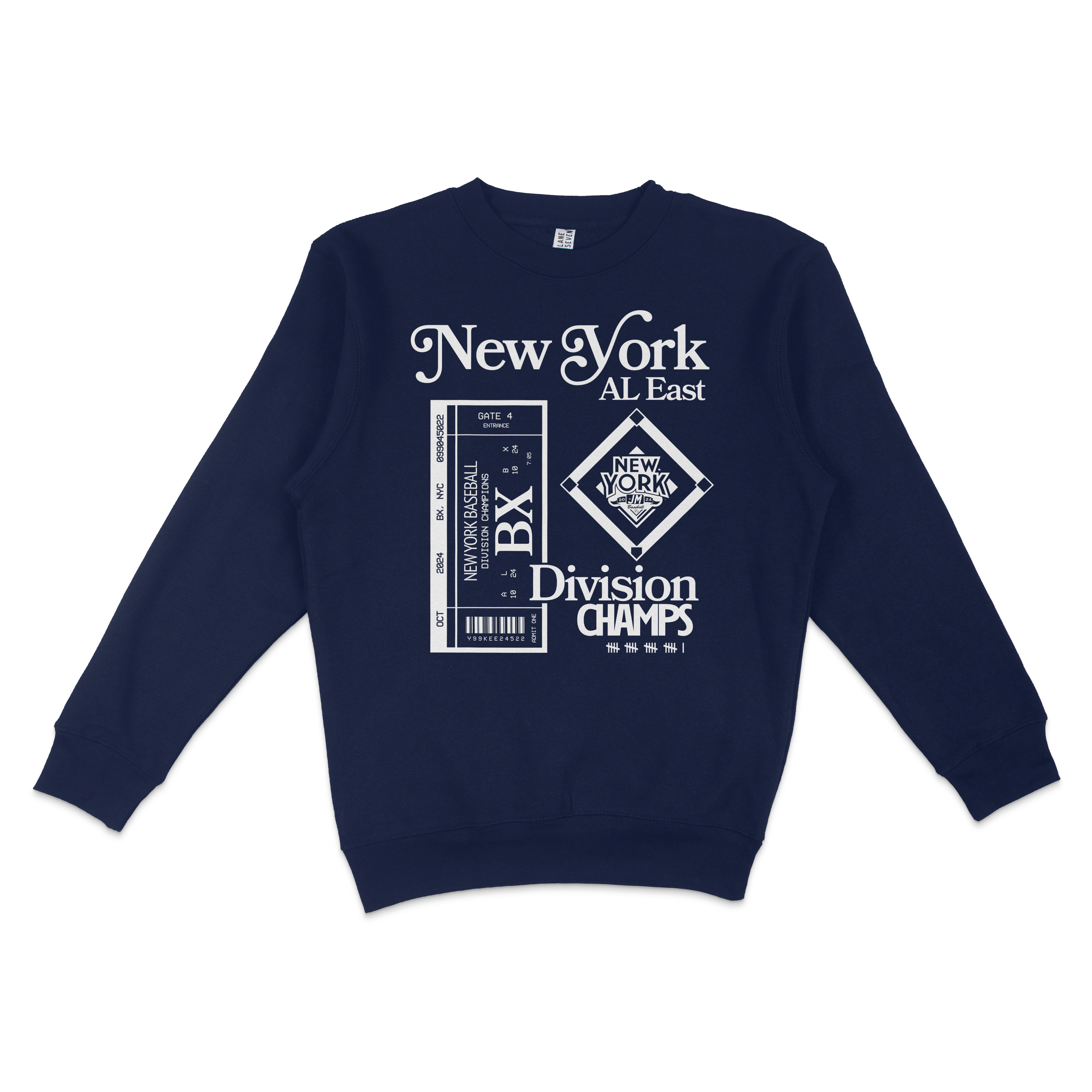 【希少】NEIGHBORHOOD BOOKER 【Msize】 NYY Division Champions | Crewneck Sweatshirt | Premium 50/50