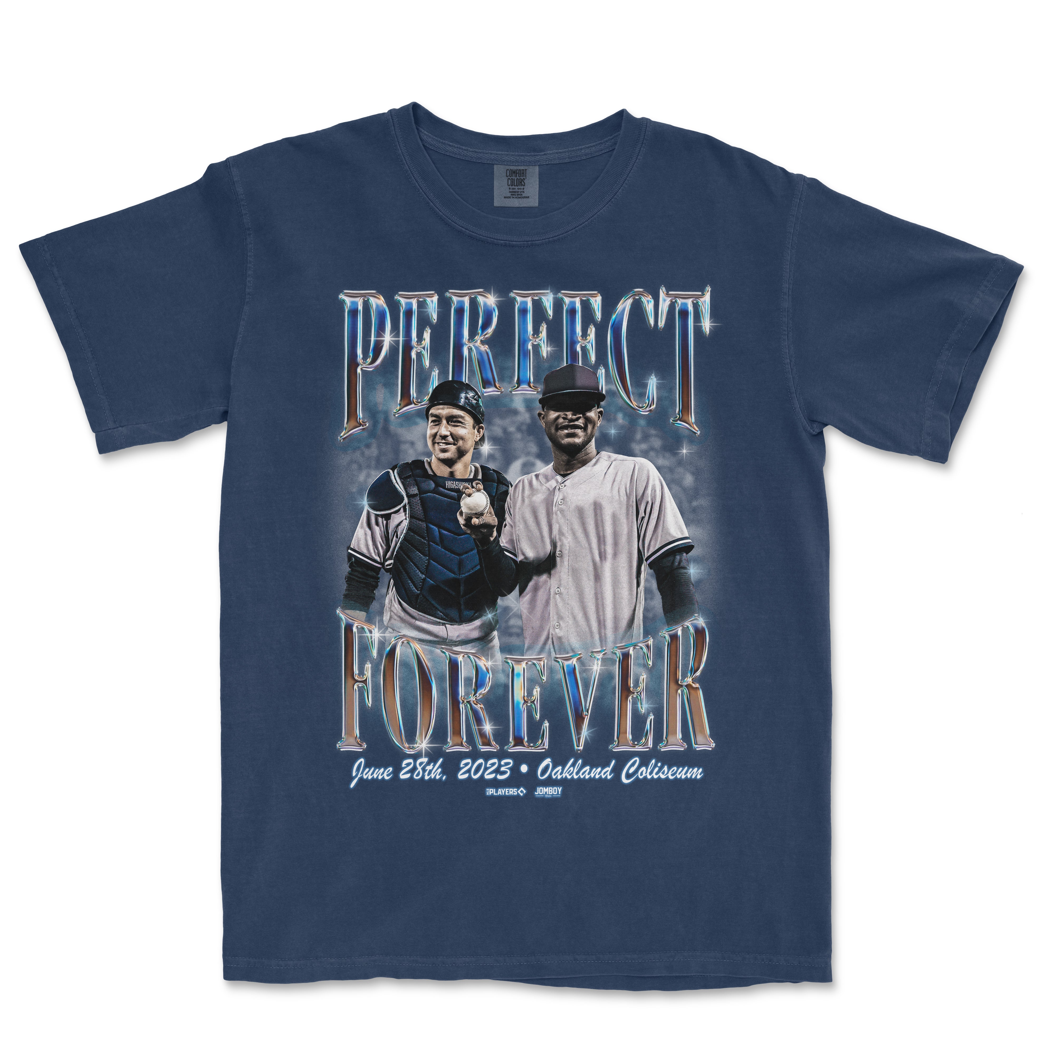 Jomboy Media Perfect Forever Comfort Colors Tee True Navy XL