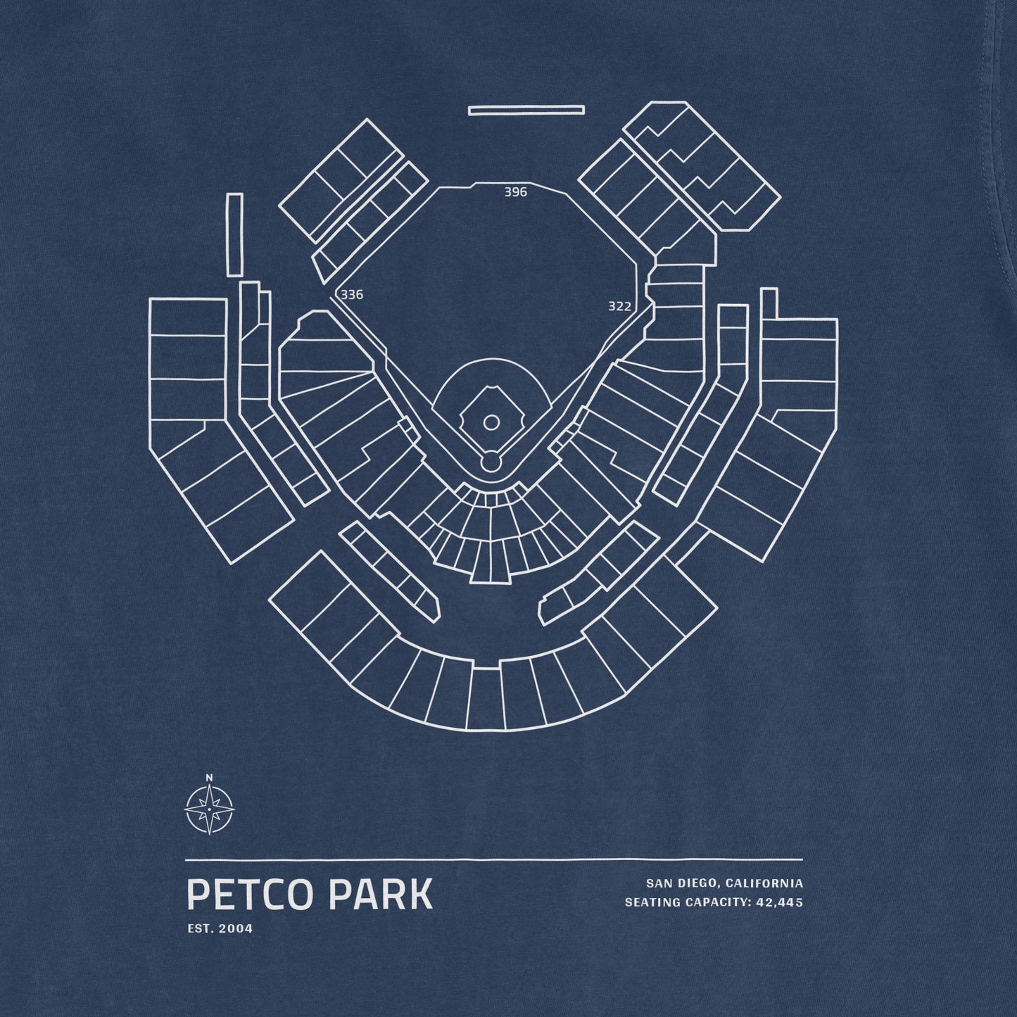 Petco Park - Stadium Collection | Comfort Colors® Vintage Tee