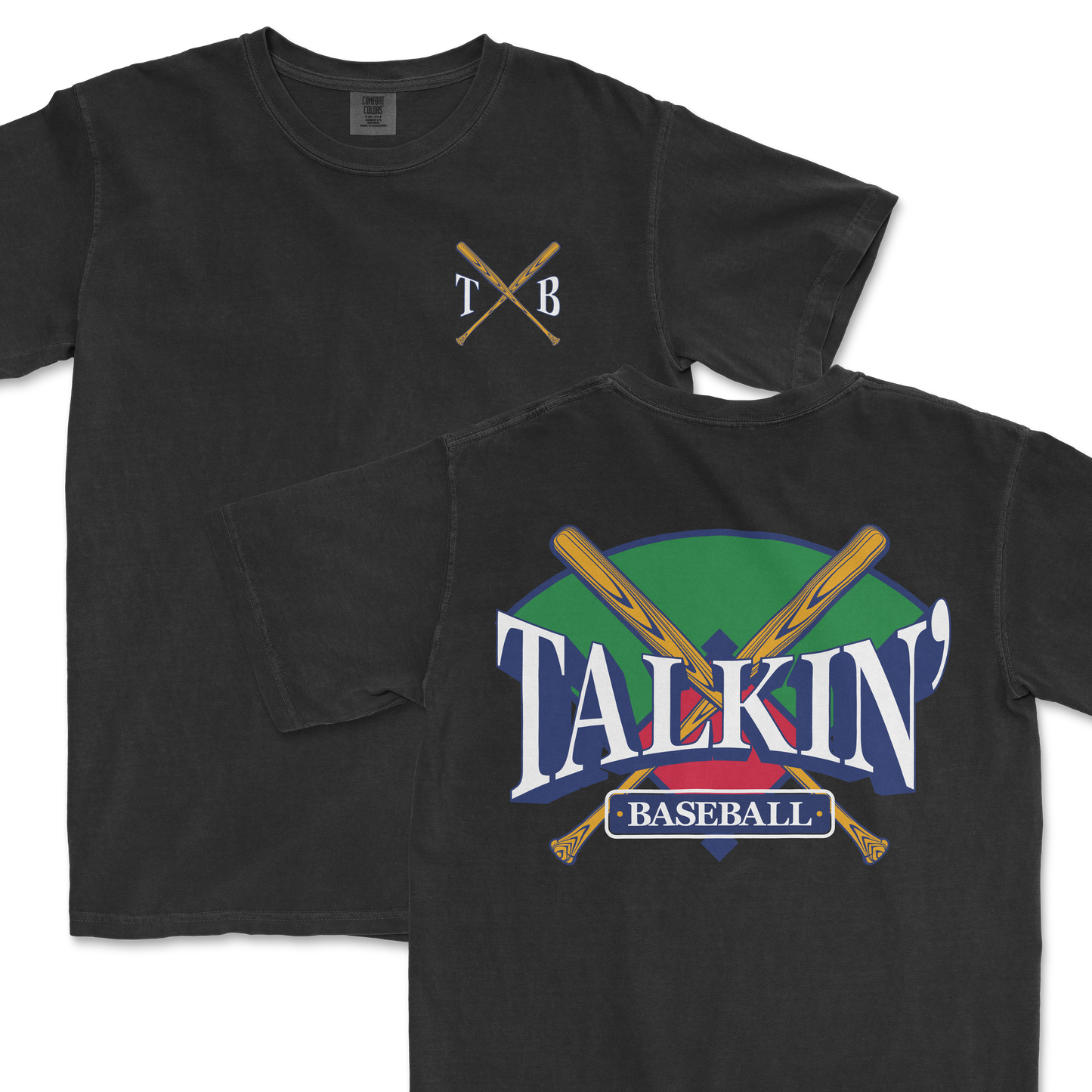 '97 inspired talkin' baseball | Comfort Colors Tee