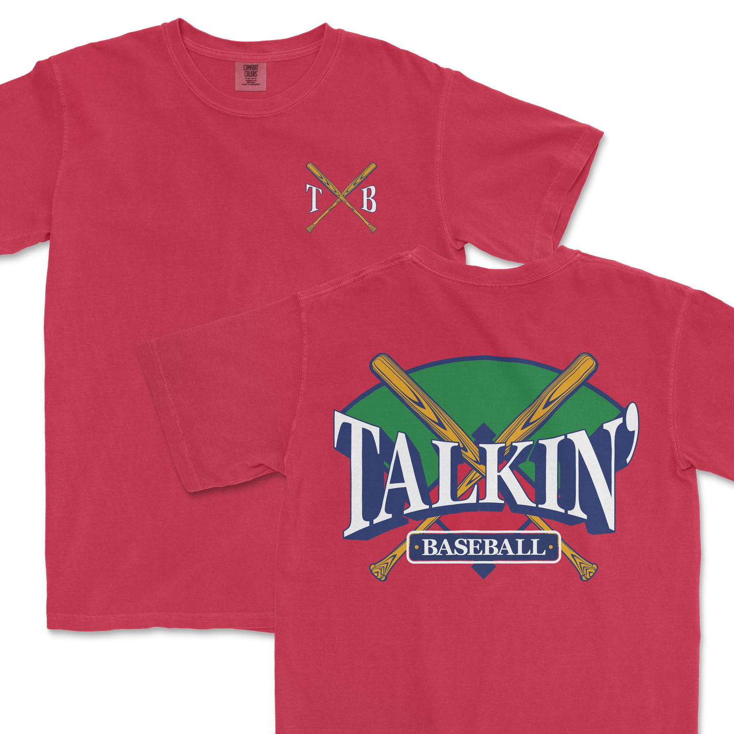 '97 inspired talkin' baseball | Comfort Colors Tee