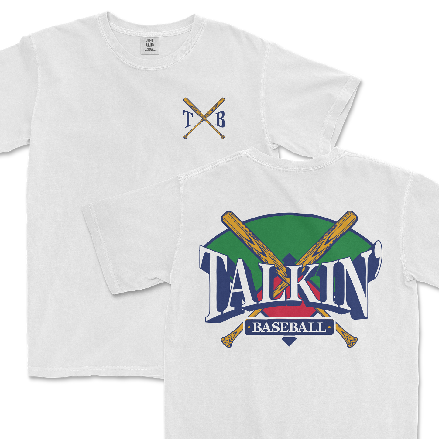 '97 inspired talkin' baseball | Comfort Colors Tee