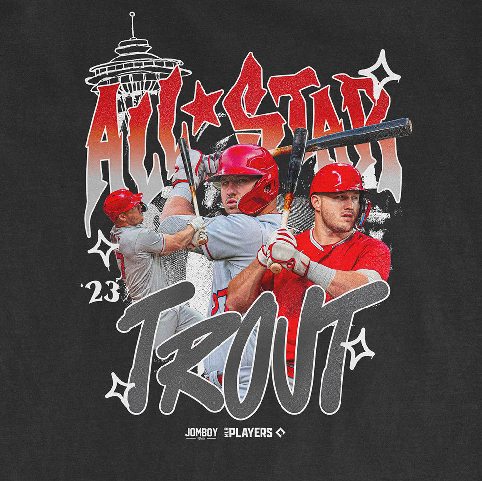 Mike trout best sale t shirt