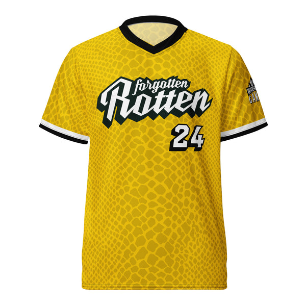 PLAYERS 69　トップス　XL ブランド　Ｏbasin BASEBALL JERSEY [YELLOW]-INDOOR Majestic XL Yellow ~ Athletic Apparel JERZEY's Sports Bar STAFF