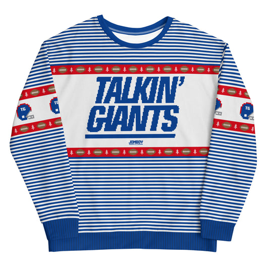 Talkin' Giants Big Blue | Holiday Sweater