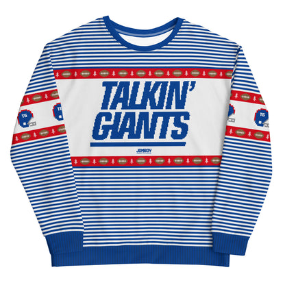 Talkin' Giants Big Blue | Holiday Sweater