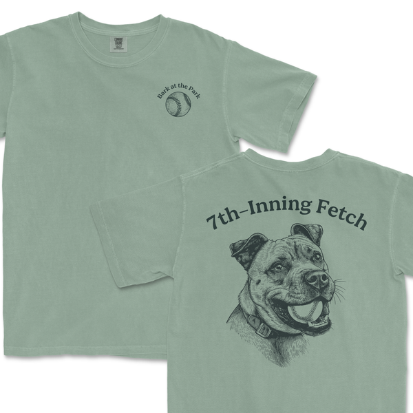 BEYOND CLOSET ♥ ILP Baseball Patch Dog 1/2 T-Shirt Beyond Closet by Tae Yong