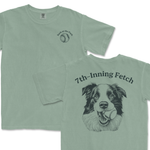 7th-Inning Fetch - Collie | Comfort Colors Tee