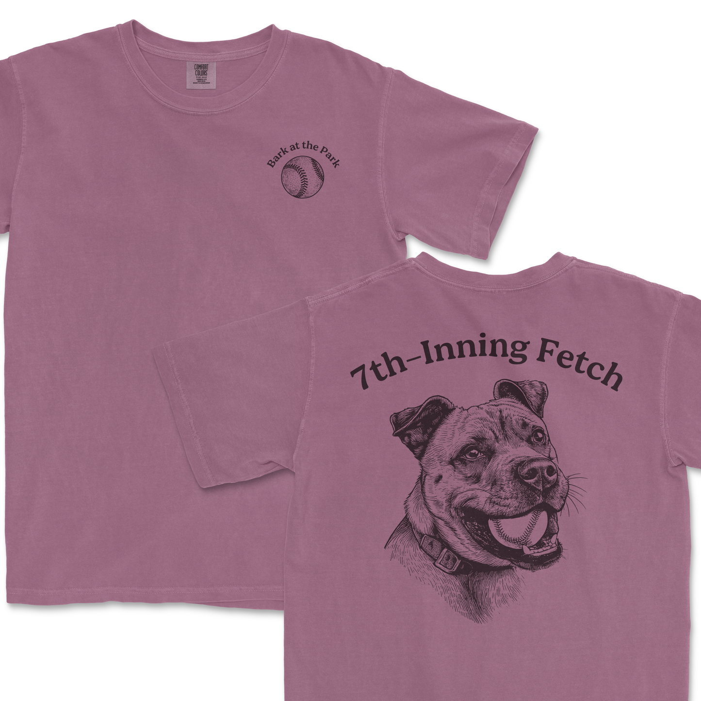 7th-Inning Fetch - Pitbull | Comfort Colors Tee