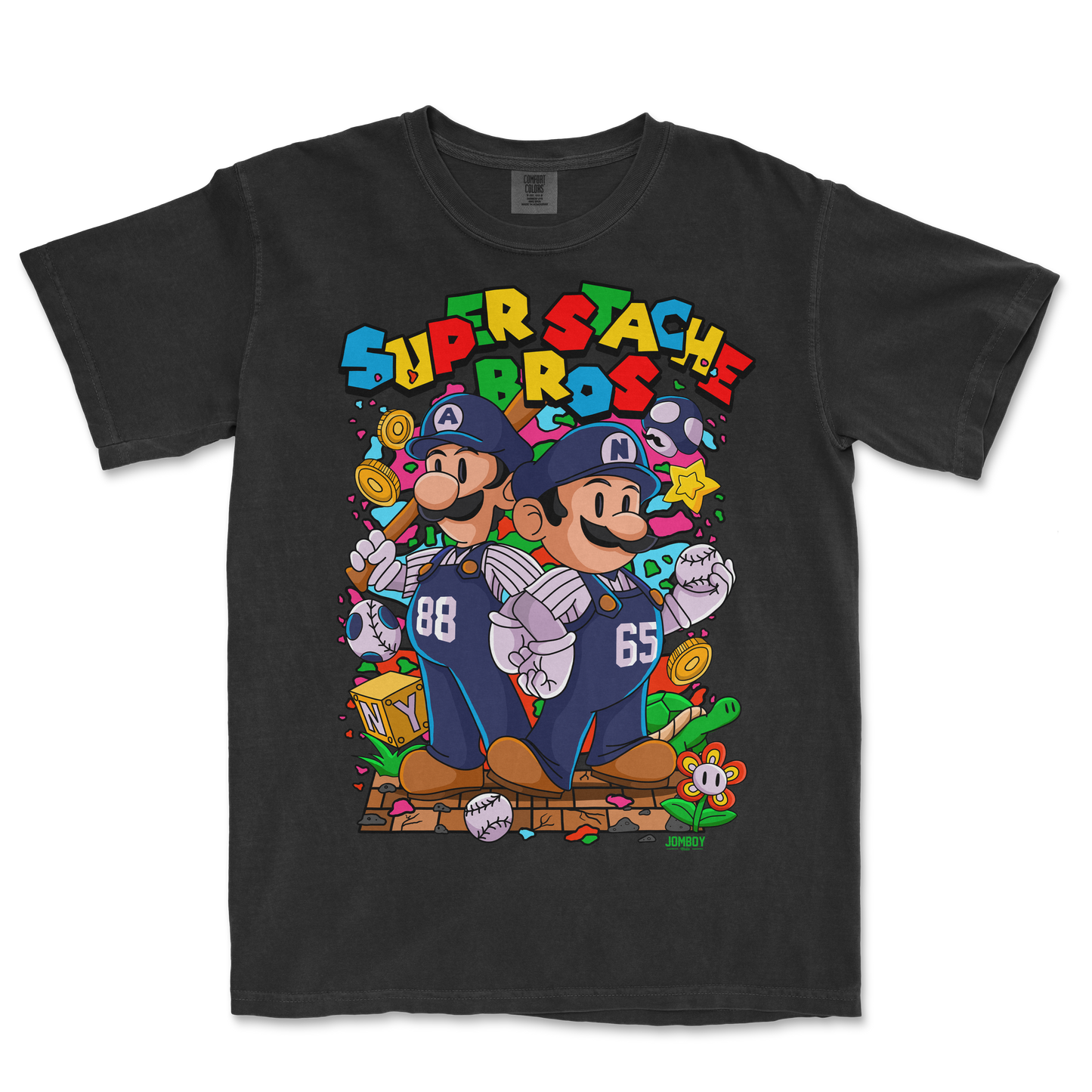 Super Stache Bros! | Comfort Colors® Vintage Tee