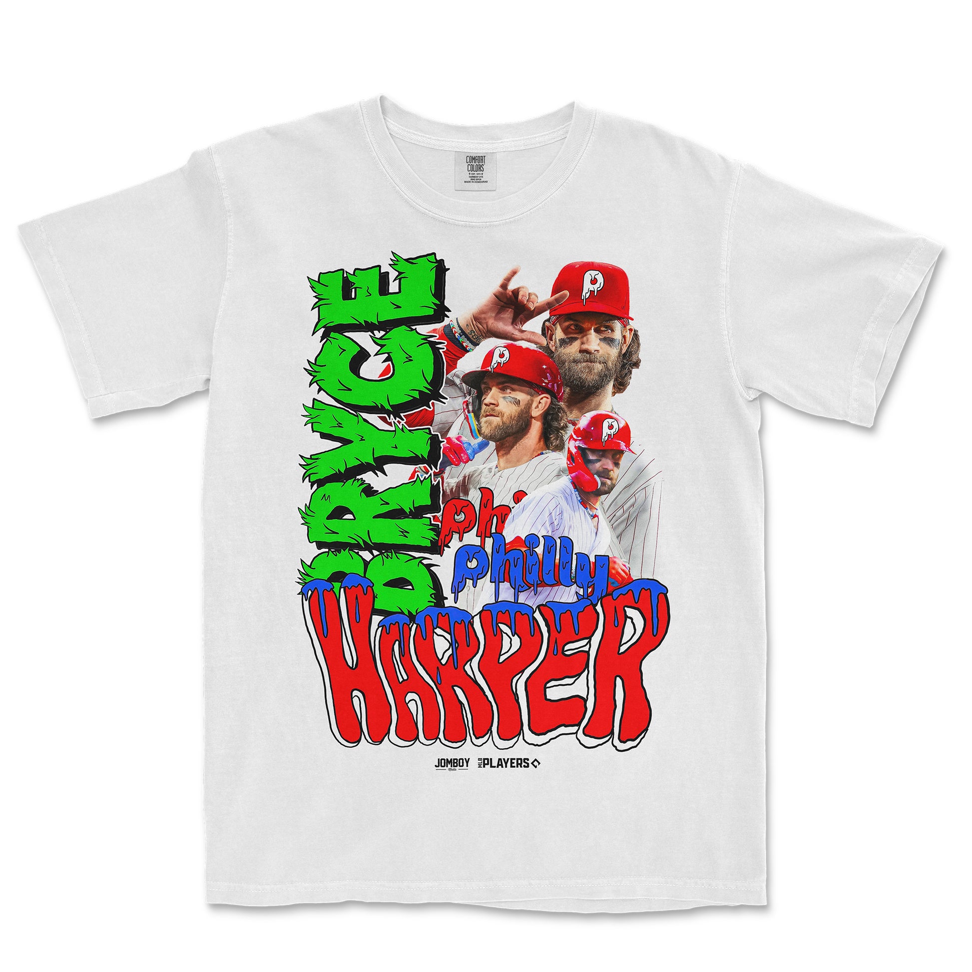 Jomboy Media Bryce Harper for Philly | Crewneck Sweatshirt Red / 4XL