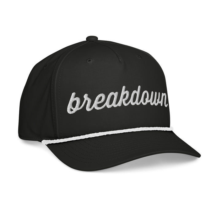Breakdown Embroidered Hat