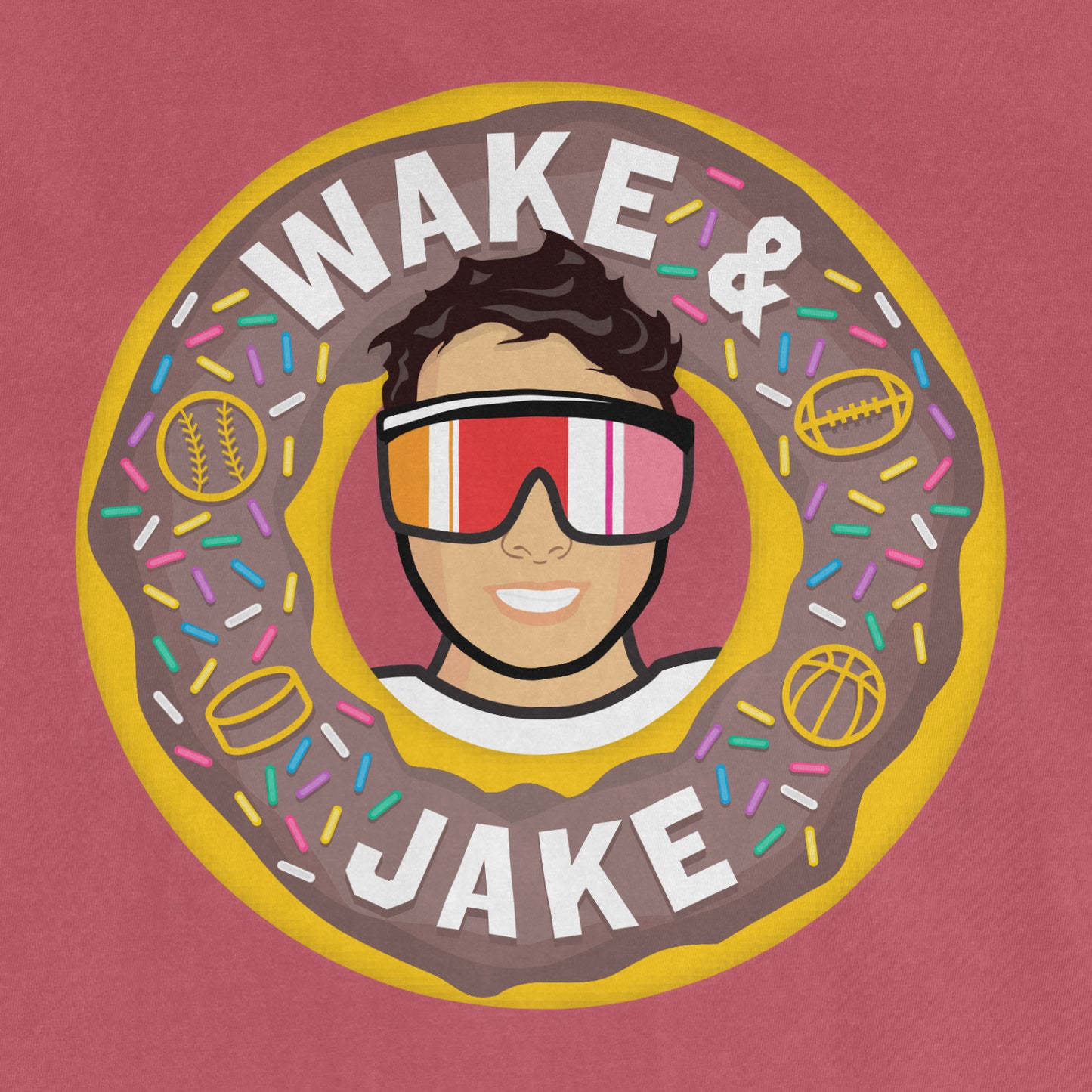 Wake N Jake | Comfort Colors® Vintage Tee
