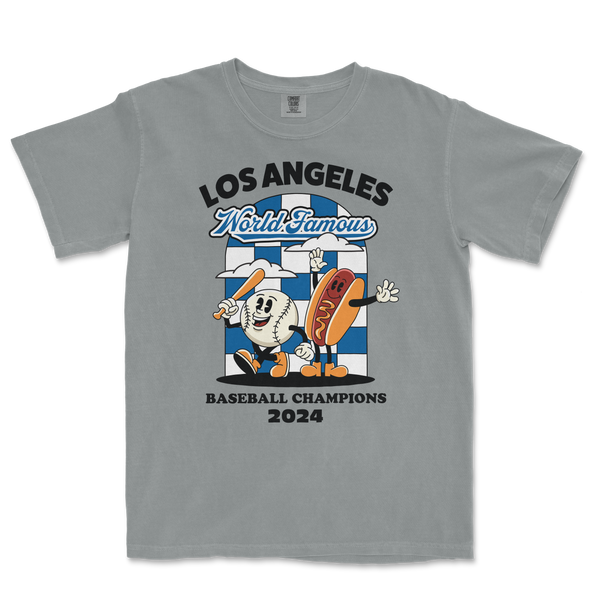 World Famous Baseball Champions | Comfort Colors Tee | Premium